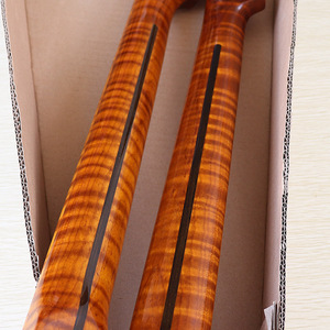 tl琴颈6弦22品烤枫虎纹琴颈 电吉他乐器改装diy专业 枫木擦色亮光