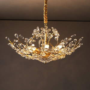 法式客厅吊灯美式复古个性创意温馨浪漫餐厅书房轻奢卧室水晶灯具