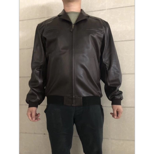 库存全新老货59夏飞行皮衣皮夹克飞行员皮服骑士皮衣皮服羊皮夹克