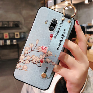 网红梅花腕带华为mate9手机壳新款mate10小清新文艺mate20带挂绳挂脖