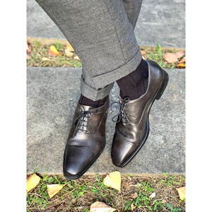 「两双装」舒适吸汗棉袜goldtoe美国金脚趾男士商务条纹lunchbox