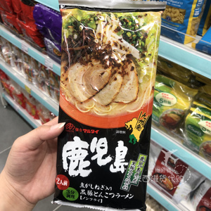 日本进口marutai拉面熊本黑麻油猪骨汤豚骨日式方便速食面条