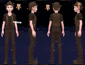 4399平台touch炫舞 一大区 腊月男装可选包