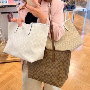 【麦琪北美代购】COACH/蔻驰 City托特磁吸扣手提单肩包tote