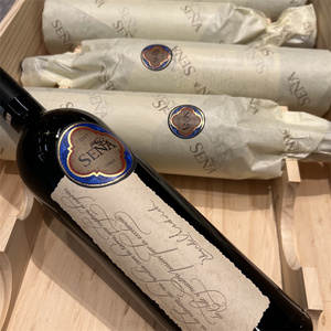 sena桑雅红酒赛妮娅干红葡萄酒智利十八罗汉原瓶进口智利红酒名庄