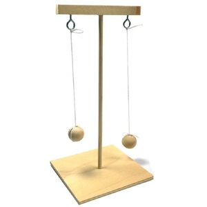 学生物理教具学校科学实验器材 diy拼装惯性钟摆仪模型课件材料包