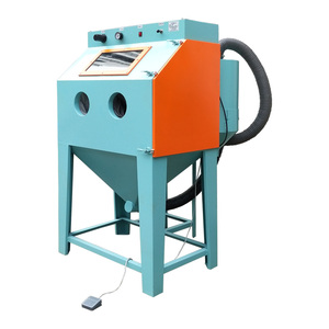 喷砂机手动小型高压水晶奖杯刻字除锈9060喷砂箱机器水喷沙机设备