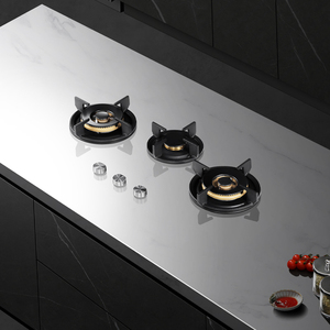 爱太太嵌入式隐藏燃气灶内嵌式台下三眼灶煤气灶家用天然气岩板灶