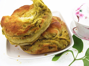 临夏清真葱油锅盔 葱油大饼250g满五包邮