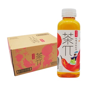 农夫山泉茶兀饮料茶派果味水玫瑰荔枝红茶味500ml*15瓶
