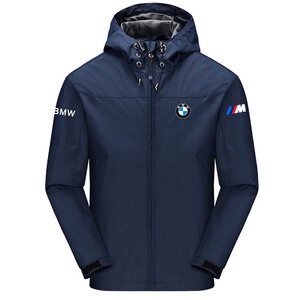 宝马bmw风衣男士长袖外套机车新品潮流韩版休闲双层防水上衣夹克