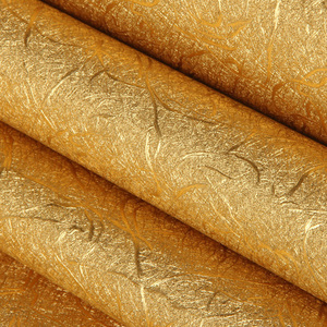 欧式金黄色墙布