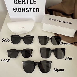 贾小胖正品 韩代 gm墨镜her显脸小gentle monster太阳镜男女同款