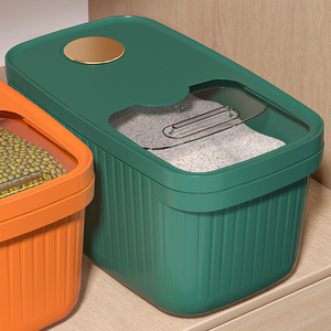 米桶防虫防潮密封20斤装米桶米缸家用食品级大米收纳盒米箱储粮桶