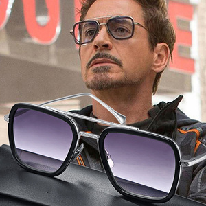 复联34科幻钢铁侠眼镜唐尼伊迪丝同款太阳镜智能变色近视墨镜正版