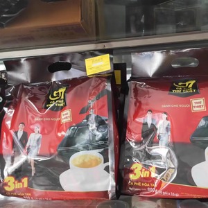 越南特产G7咖啡 三合一速溶咖啡800g* 50小包 1包包邮部分省