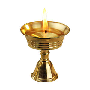 佛龛专用灯纯铜酥油灯灯盏供佛铜油灯佛前莲花神灯盏长明老式佛灯