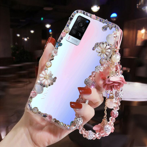 vivos9手机壳带钻石x60pro网红水晶边框x50新款s10仙女防摔潮牌s7