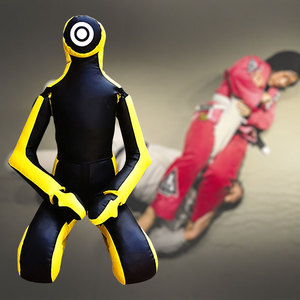 儿童成人巴西柔术假人摔跤综合格斗训练器材发泄人偶人形沙袋消防