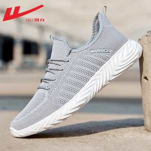 回力运动鞋2022新款潮夏季男鞋透气薄款男士休闲鞋子男网鞋跑步鞋