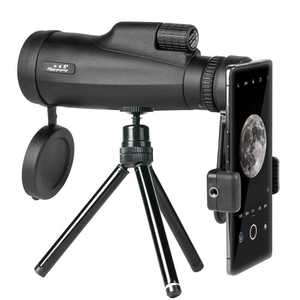 单筒望远镜高倍高清微光夜视户外演唱会外置镜头可接手机拍照小型