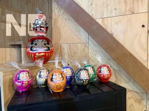 国内现货 日本制高崎手工迷你达摩福神幸运健康不倒翁摆件12cm