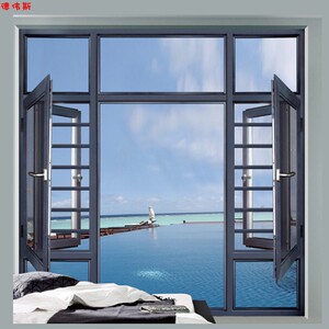 西安厂家断桥铝平移推拉窗封阳台阳光房密封防水平开窗户隔音隔热