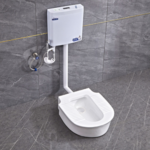 厕所便盆蹲坑式卫生间