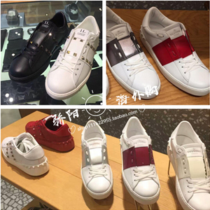 华伦天奴铆钉鞋valentino