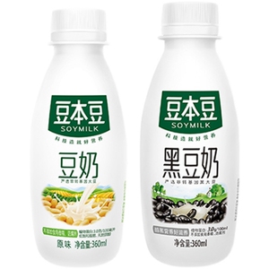 九香食品专营店天猫达利园豆本豆黑豆原味豆奶250ml