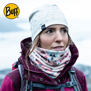 buff秋季帽子新款户外帽男女跑步马拉松防风抓绒运动防冻帽