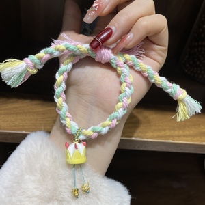 吊坠编绳手工编织粗