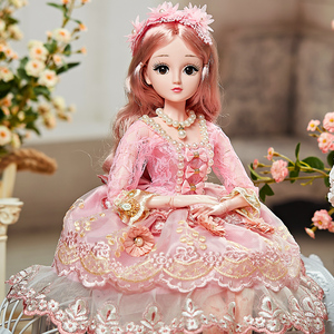 小女孩生日礼物女童12玩具9小女生3儿童10岁8公主彤乐芭比娃娃5