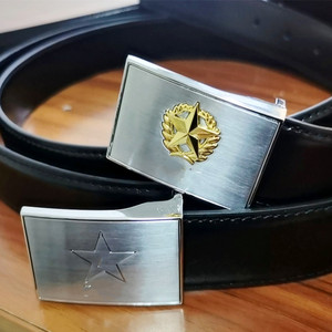 正品五星针扣自动扣皮质内腰带内串皮带腰带真皮男士常服内腰带
