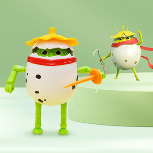 熊出没天才威玩具熊大熊二变形蛋壳侠光头强儿童机器人男孩3-4岁