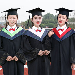 大学生学士学位毕业服装本科硕士博士服拍照礼服文理科医科学院