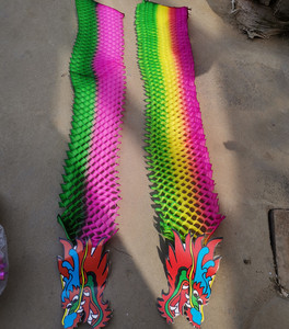 殡葬白事用品灵堂布置扁头龙纸龙拷贝纸拉花花圈花篮布置灵堂包邮