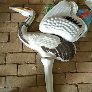 20对【吸塑仙鹤/对】殡葬用品批发布花圈厂家直销殡葬材料纸扎