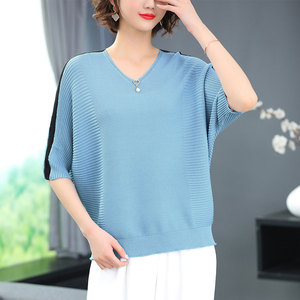 夏天穿的中袖上衣