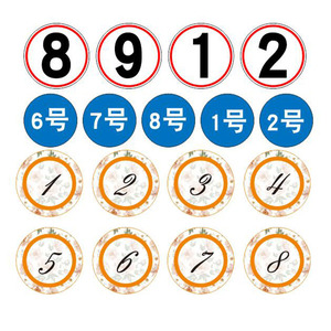 自驾游车队编号贴纸反光贴车贴汽车摩托车电动车装饰防水个性定制