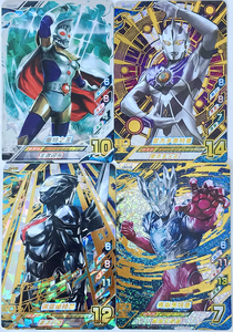 奥特曼融合激战街机游戏扫描卡片组合神秘四奥奥特之王诺亚雷杰多