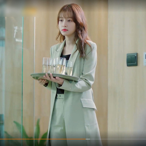 与晨同光黎初遥孙怡同款衣服西装套装女西服外套裤子明星私人定制