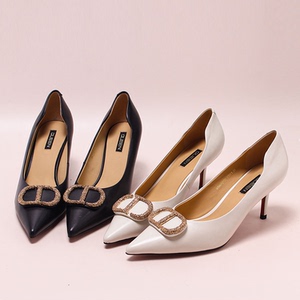 【冰冰推荐】queen.女王精选时尚气质尖头高跟女鞋2050