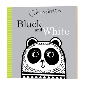 简福斯特绘本 黑与白 英文原版 jane fosters black and white 英文