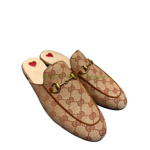 代购gucci/古驰半拖女鞋包头马衔扣皮拖鞋一脚蹬懒人休闲皮鞋花色