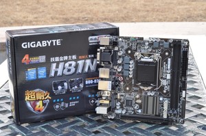 库存没上过机 Gigabyte/技嘉 H81N 1150 主板 MINI-ITX小板 H81