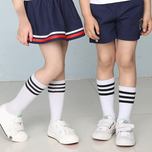 幼儿园园服校服儿童舞蹈袜夏季新款男女童小学生拉拉队操中筒袜子