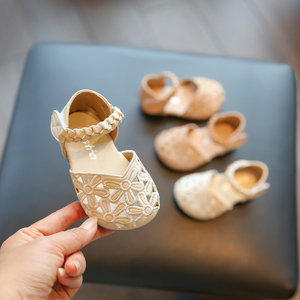 女宝宝鞋子凉鞋夏季一岁小童公主鞋防滑软底婴儿学步鞋女童鞋透气