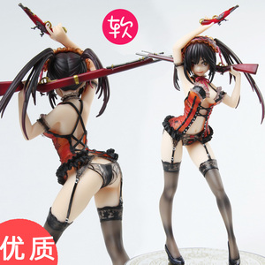 妈见 打时崎狂三 性感内衣r18手办 约会大作战双枪 收藏机箱摆件