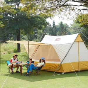chums加厚3-4人户外亲子家庭棉帐篷防雨夏季露营易搭建复古